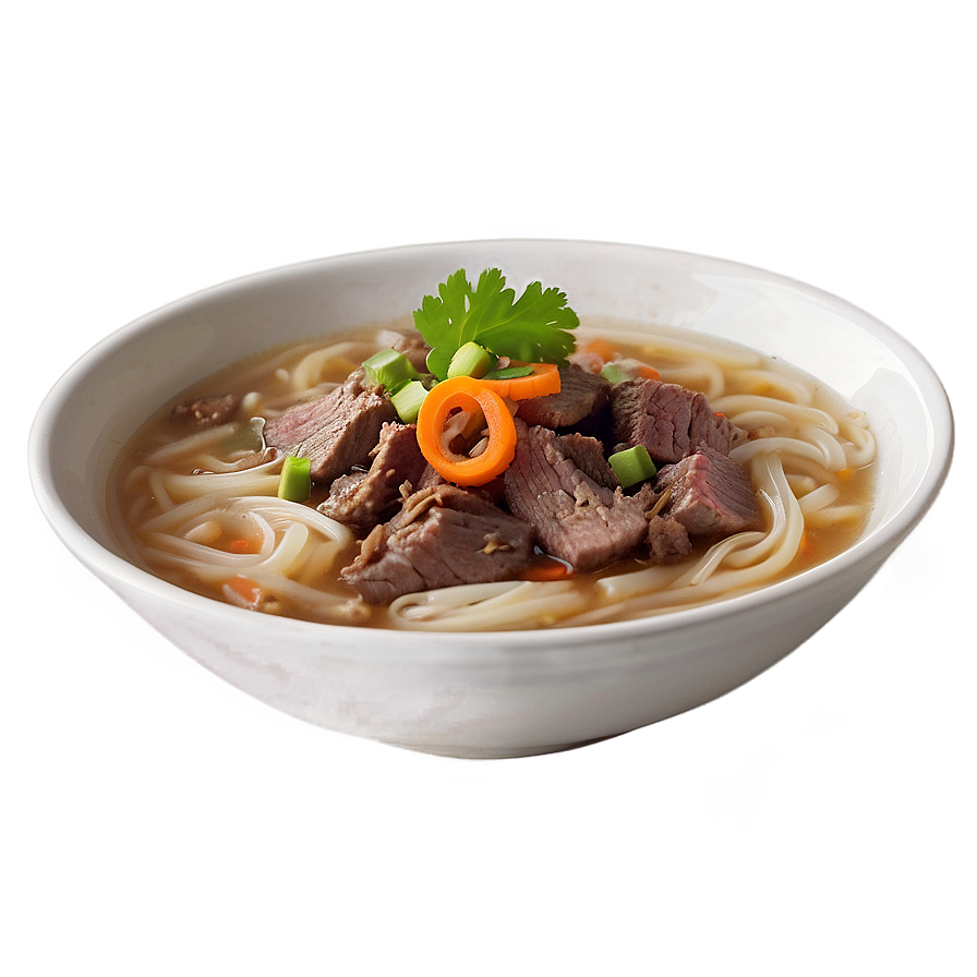 Hearty Beef Noodle Soup Png Bwg44