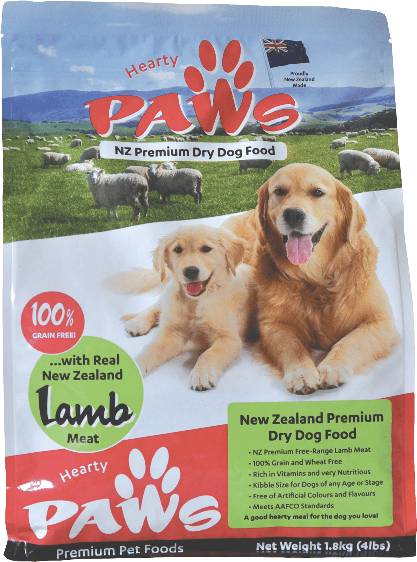 Hearty Paws N Z Premium Dry Dog Food Package