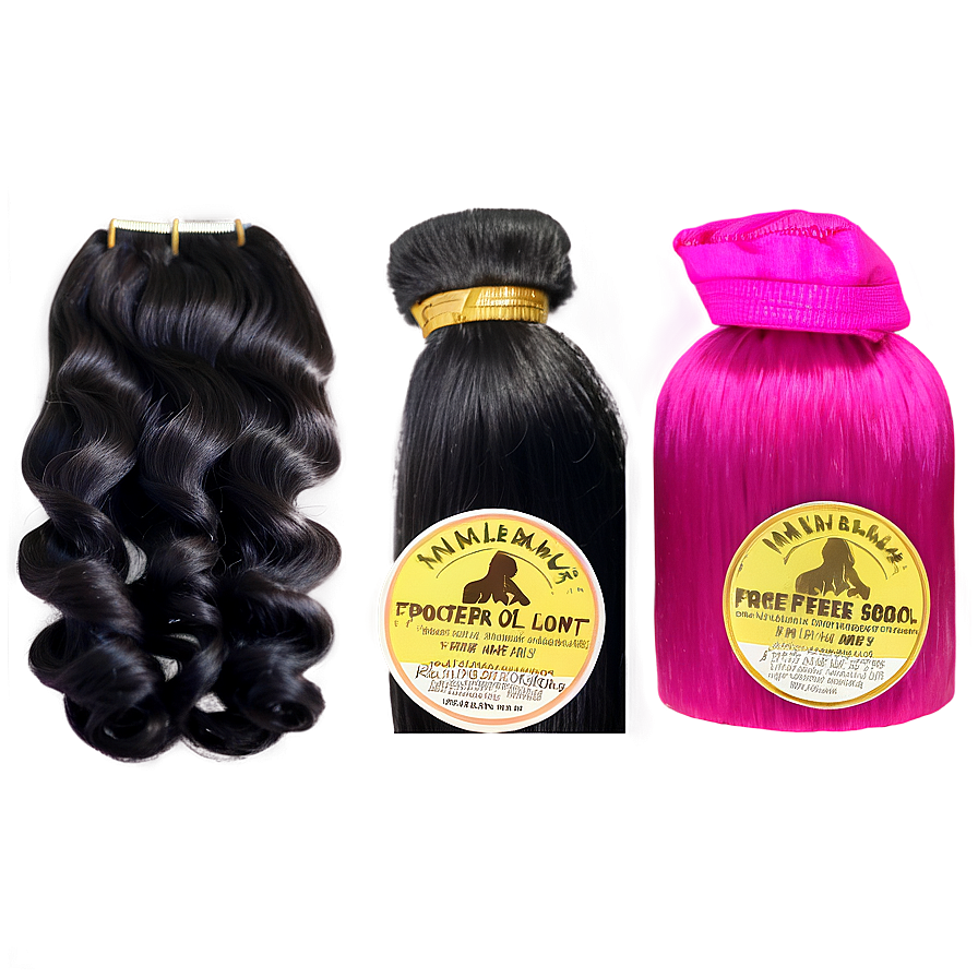 Heat Resistant Hair Bundles Png Vgj98