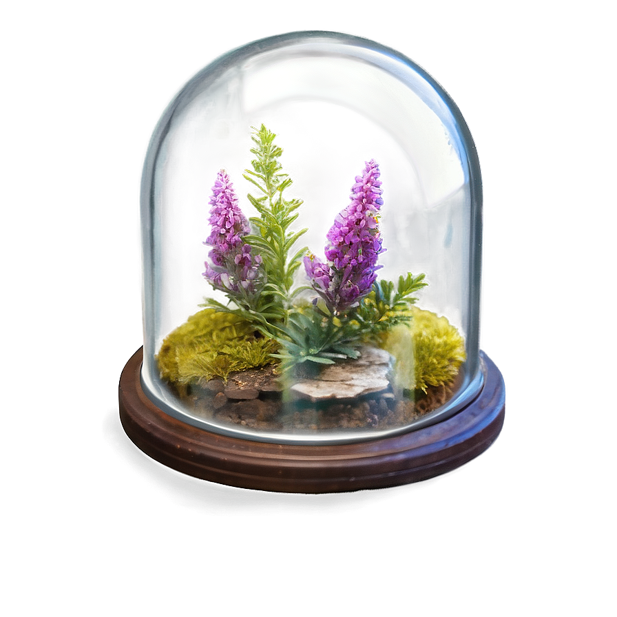 Heather In Glass Dome Png 06122024