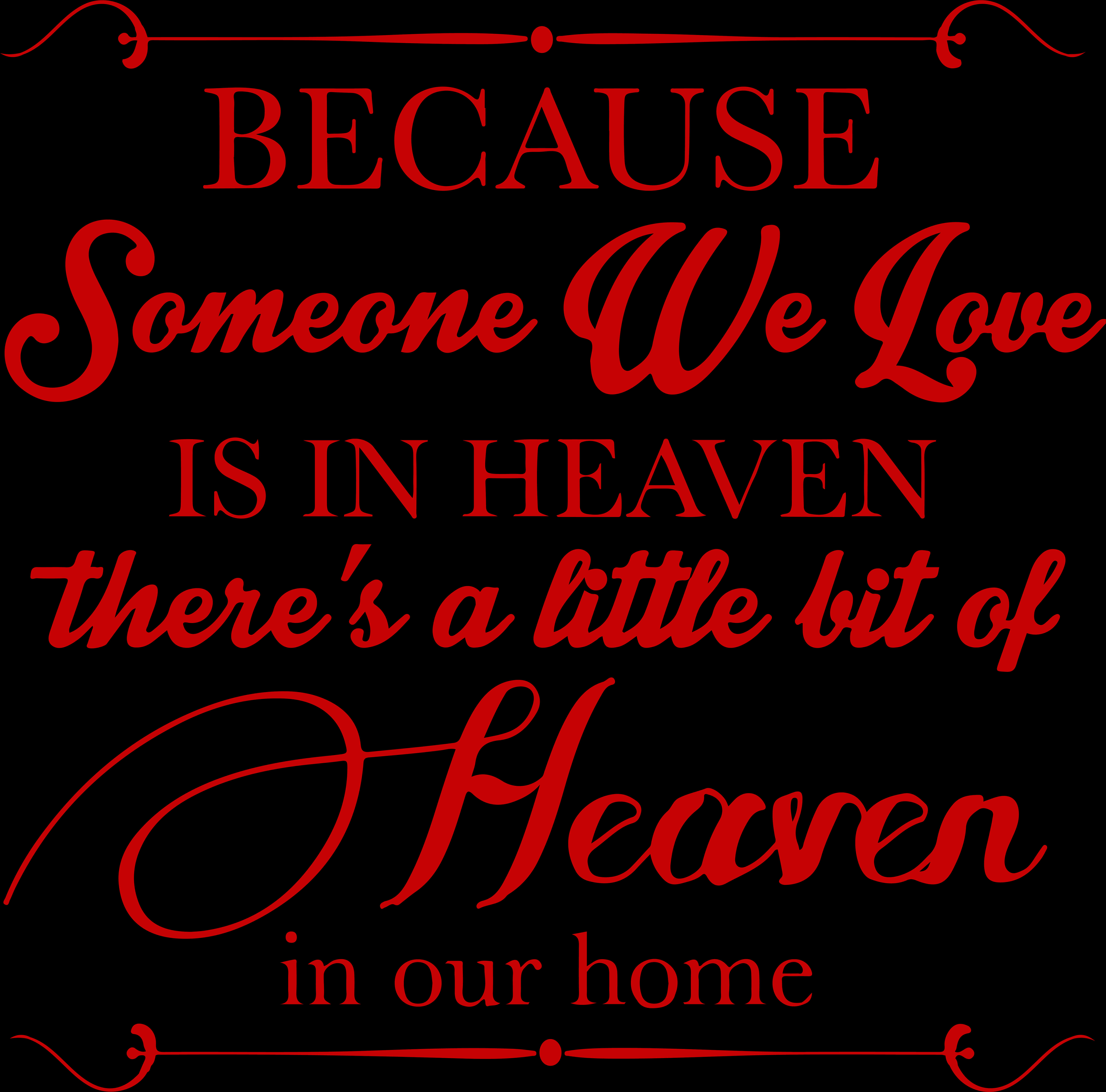 Heaven In Our Home Love Quote