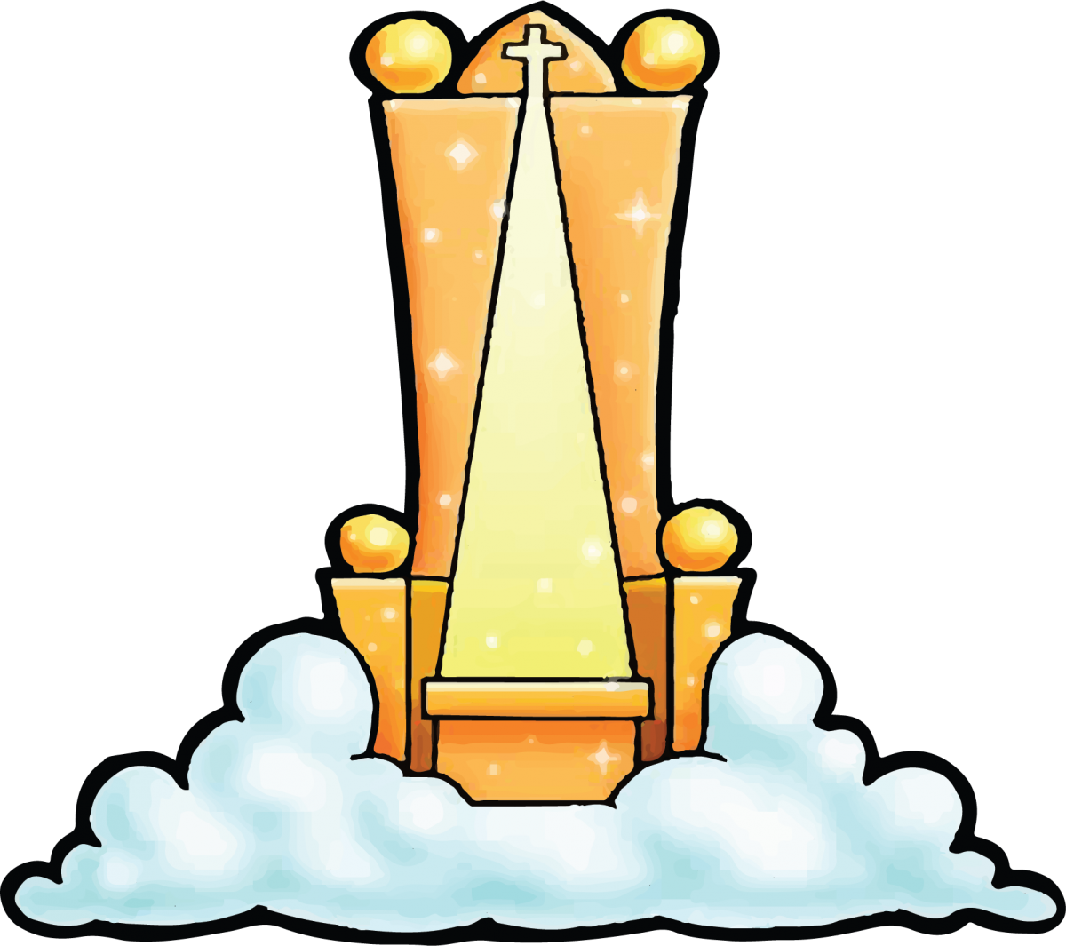 Heavenly_ Throne_ Clipart