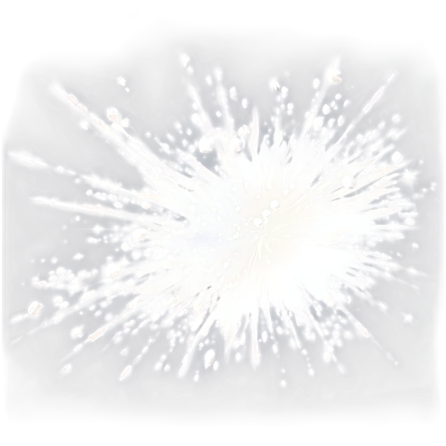 Heavenly White Glitter Splash Png Jmq