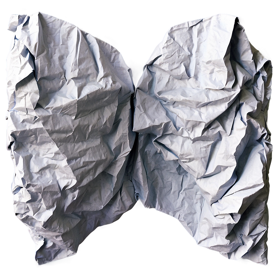 Heavy Crumpled Paper Png 52