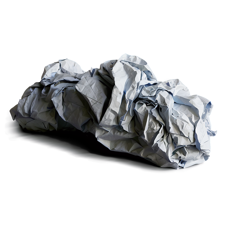 Heavy Crumpled Paper Png Cku68