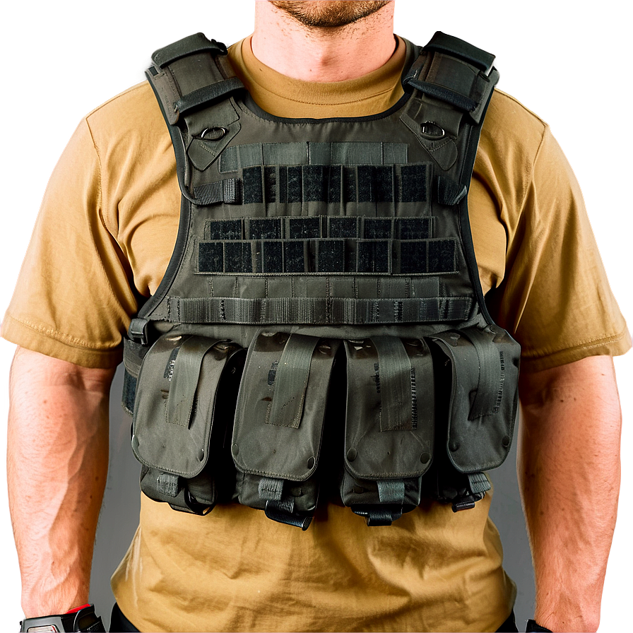 Heavy Duty Bulletproof Vest Png 19