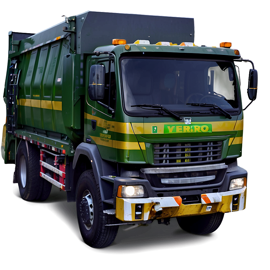 Heavy Duty Garbage Truck Png 06202024