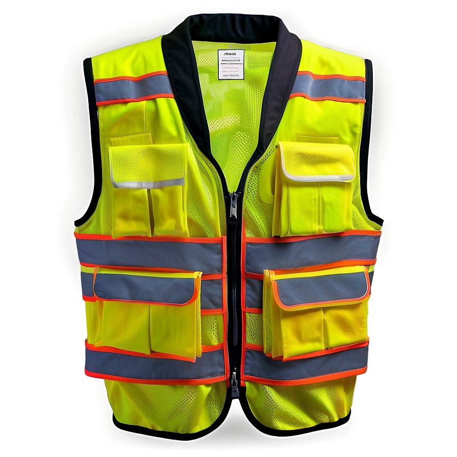 Heavy Duty Safety Vest Png Xif