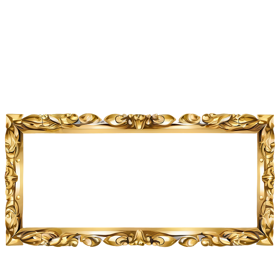 Heavy Gold Frame Png Tfn