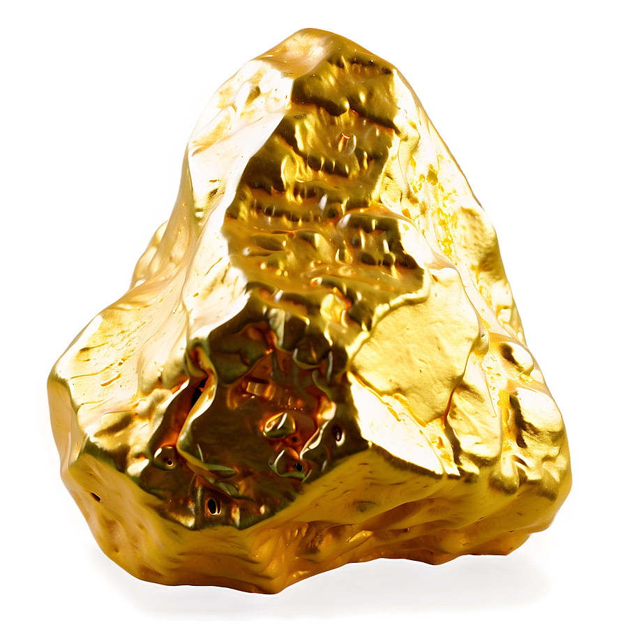 Heavy Gold Nugget Png 2