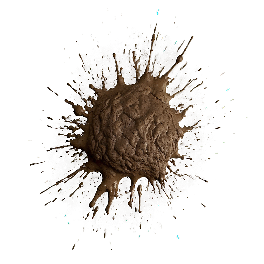 Heavy Mud Splatter Background Png 22