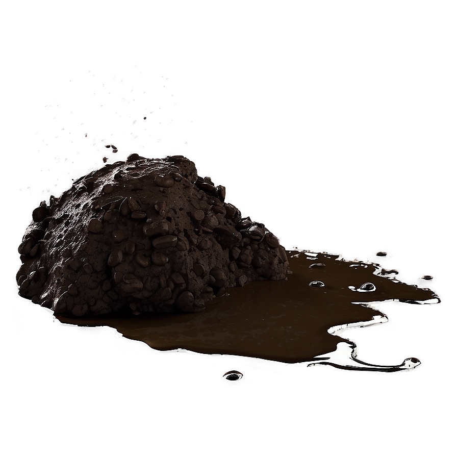 Heavy Mud Splatter Background Png 90