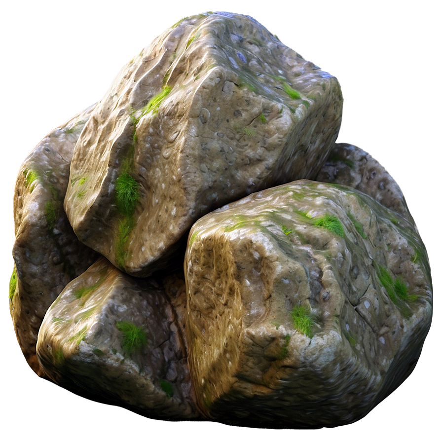 Heavy Rock Boulders Png Jsn4