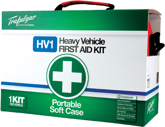 Heavy Vehicle First Aid Kit Portable Soft Case