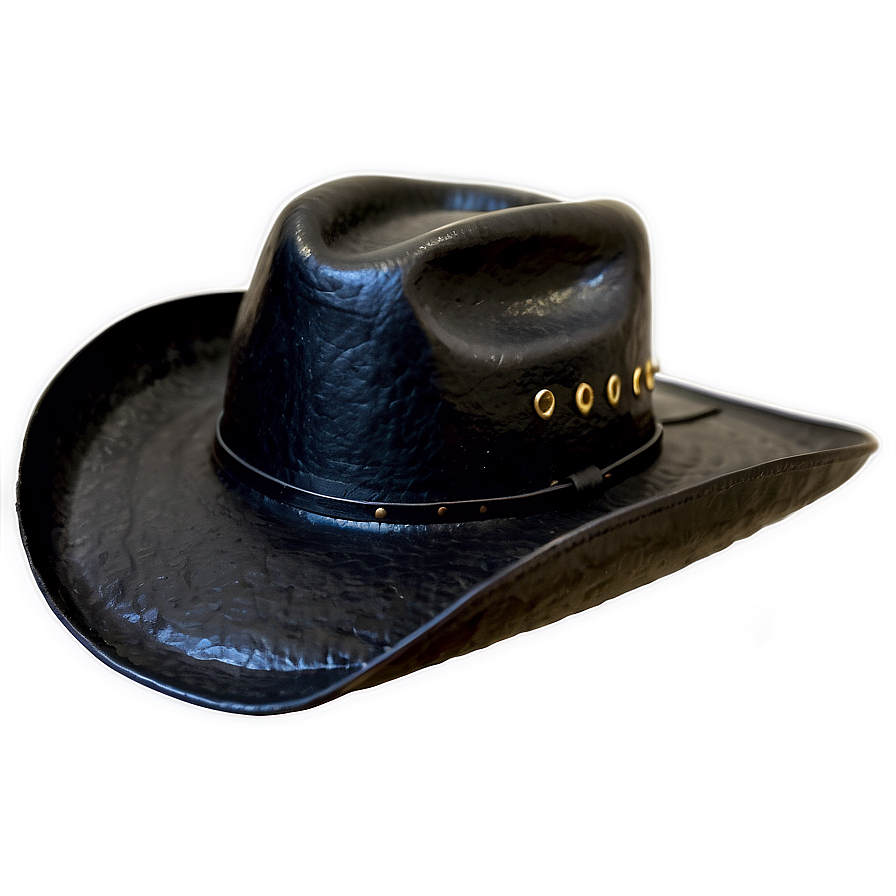 Heavyweight Black Cowboy Hat Png Jsv