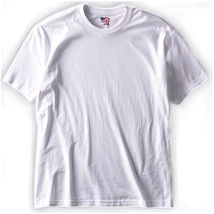 Heavyweight White T-shirt Png Npf