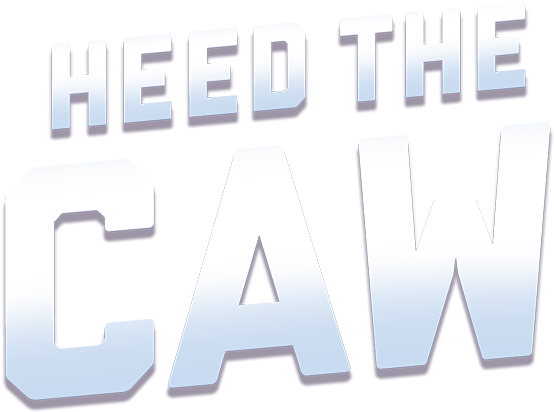 Heed The Caw Text Logo