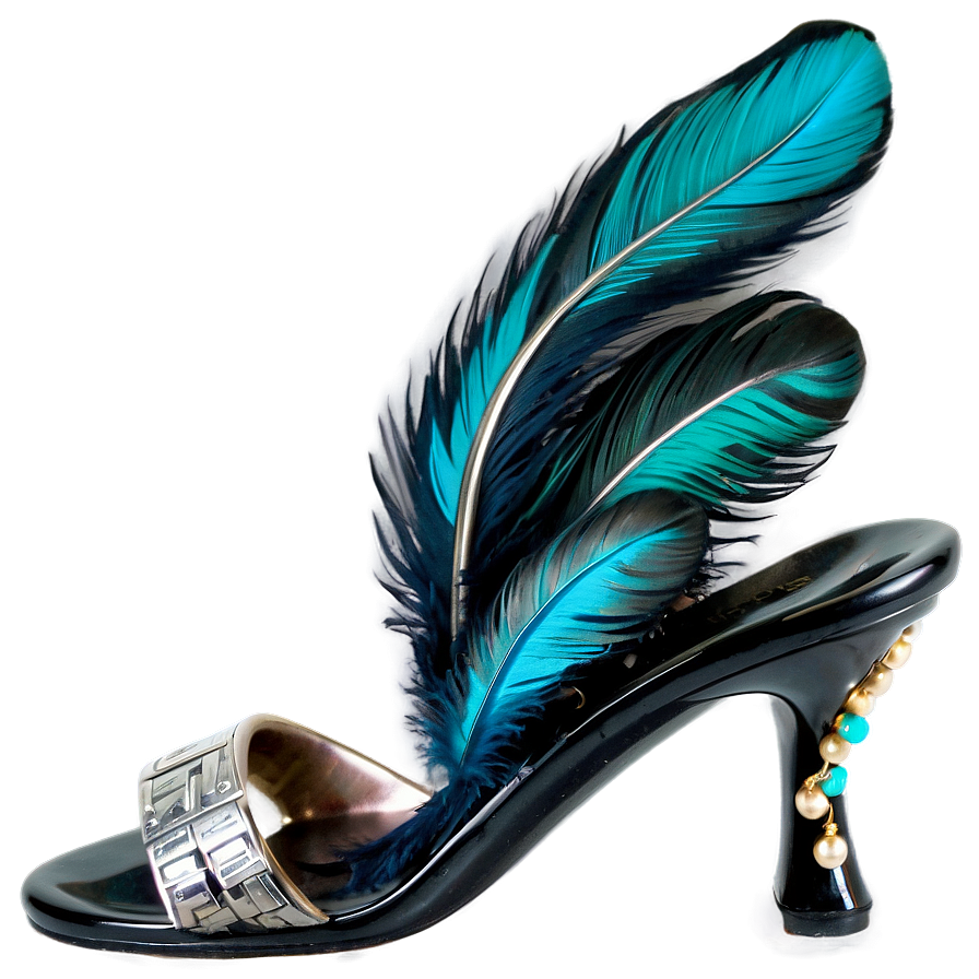 Heel With Feather Png Fnb68