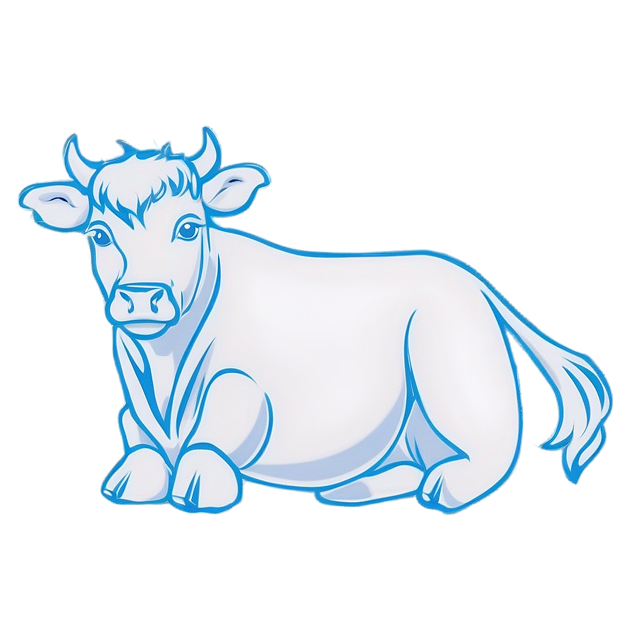 Heifer Outline Drawing Png 06282024