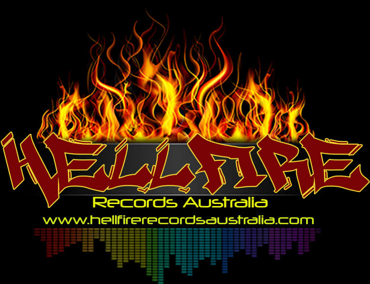 Hellfire_ Records_ Australia_ Logo_with_ Flames