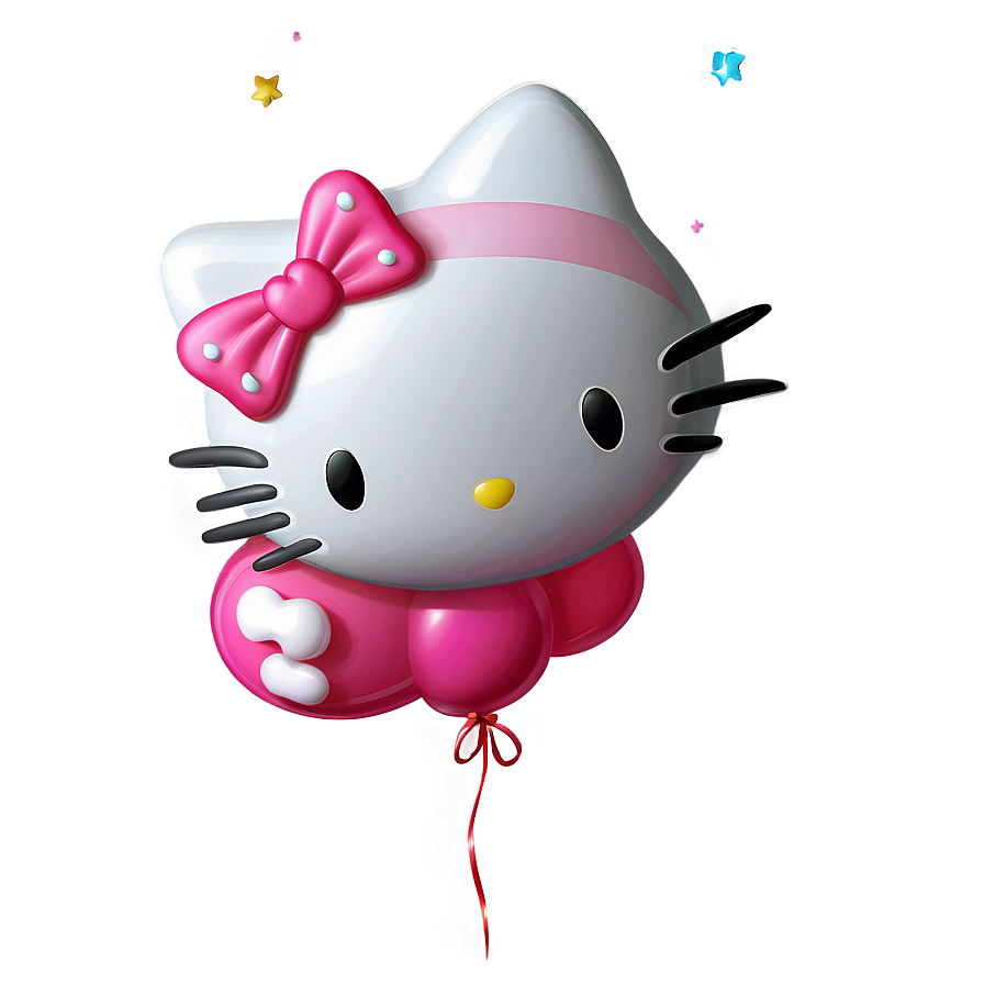 Hello Kitty Balloon Png Xfp28