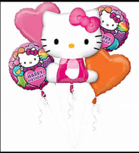 Hello Kitty Birthday Balloons