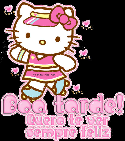 Hello Kitty Boa Tarde Wish