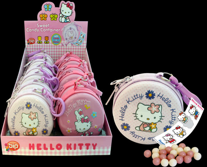 Hello Kitty Candy Containers Birthday Theme