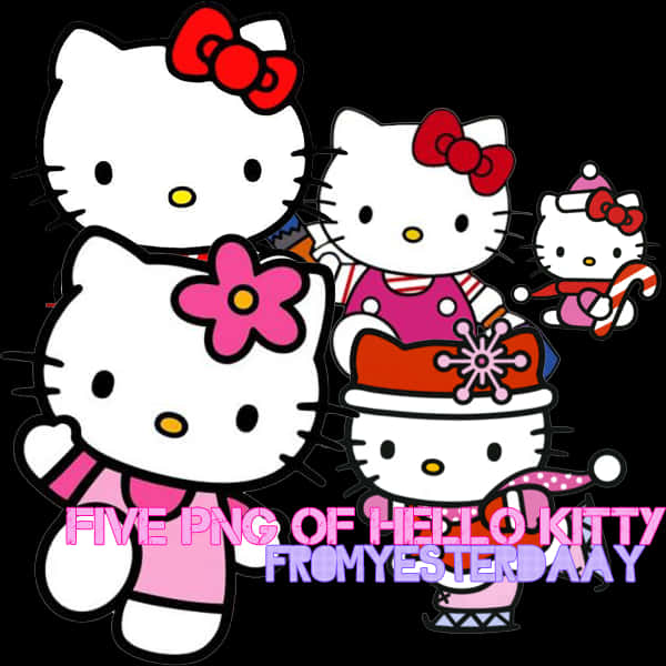 Hello Kitty Characters Compilation