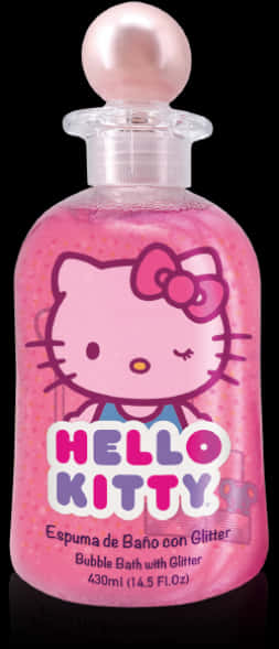 Hello Kitty Glitter Bubble Bath