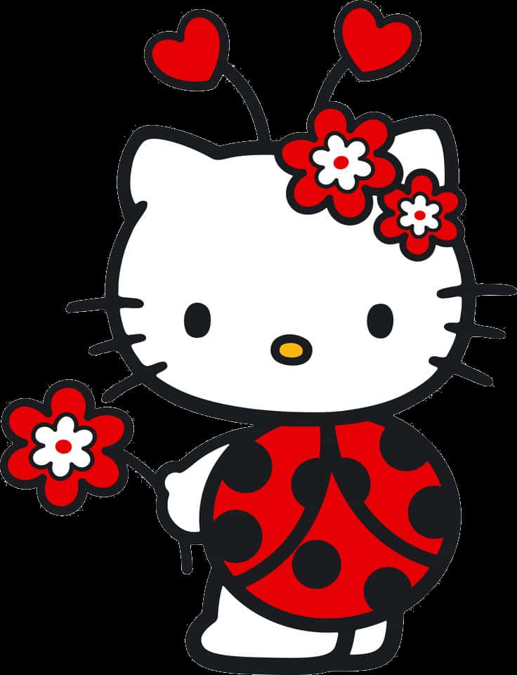 Hello Kitty Ladybug Costume