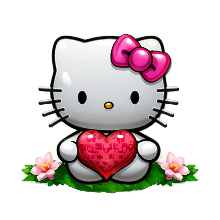 Hello Kitty Love Png 25