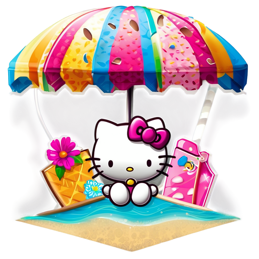 Hello Kitty Summer Png 04292024