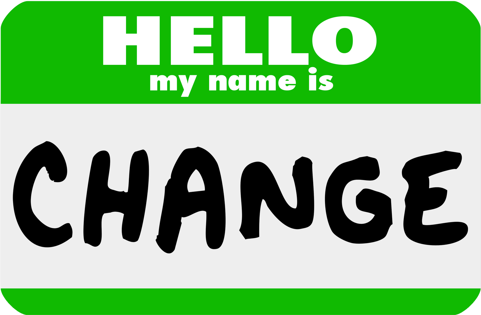 Hello My Name Is Change Name Tag