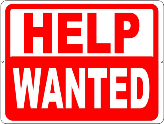 Help Wanted Sign