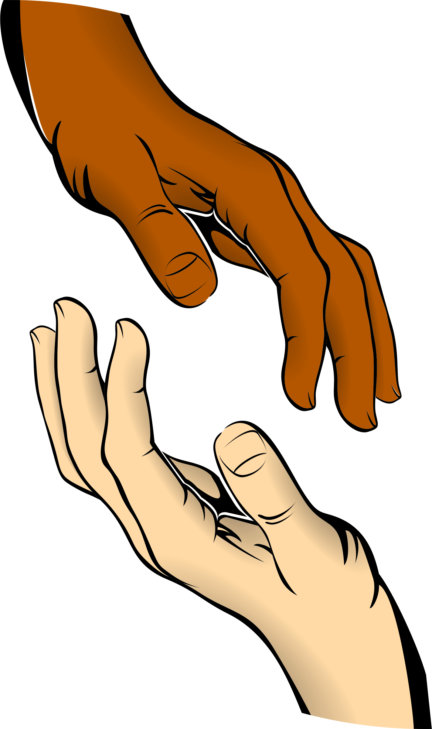 Helping Hands Clipart