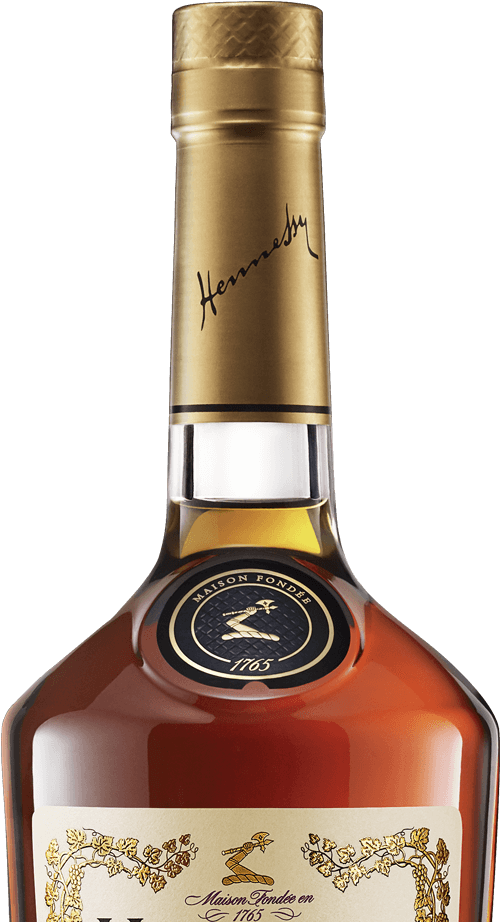 Hennessy Cognac Bottle Portrait