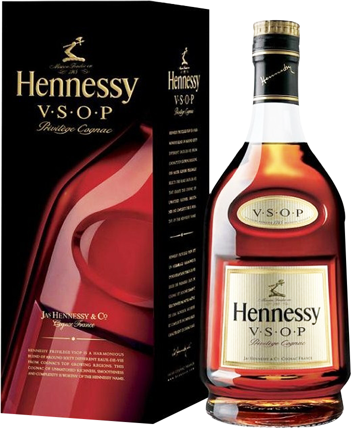 Hennessy V S O P Cognac Bottleand Box