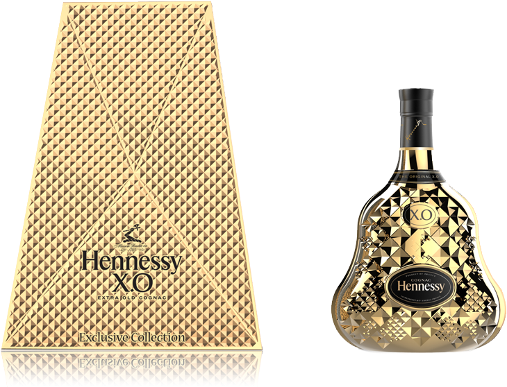Hennessy X O Exclusive Collection Bottleand Box