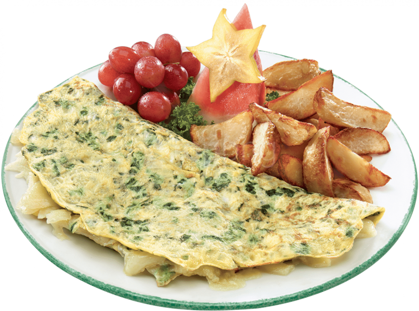 Herb Omelette With Sides