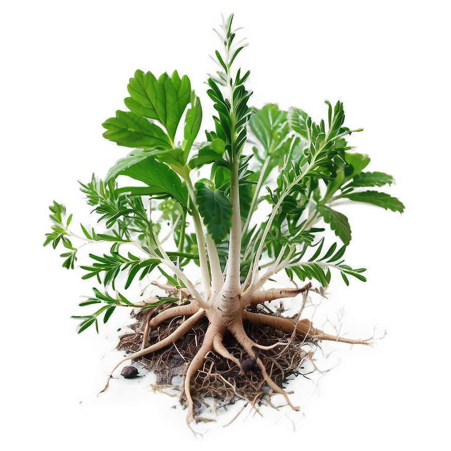 Herb With Roots Png Jti25