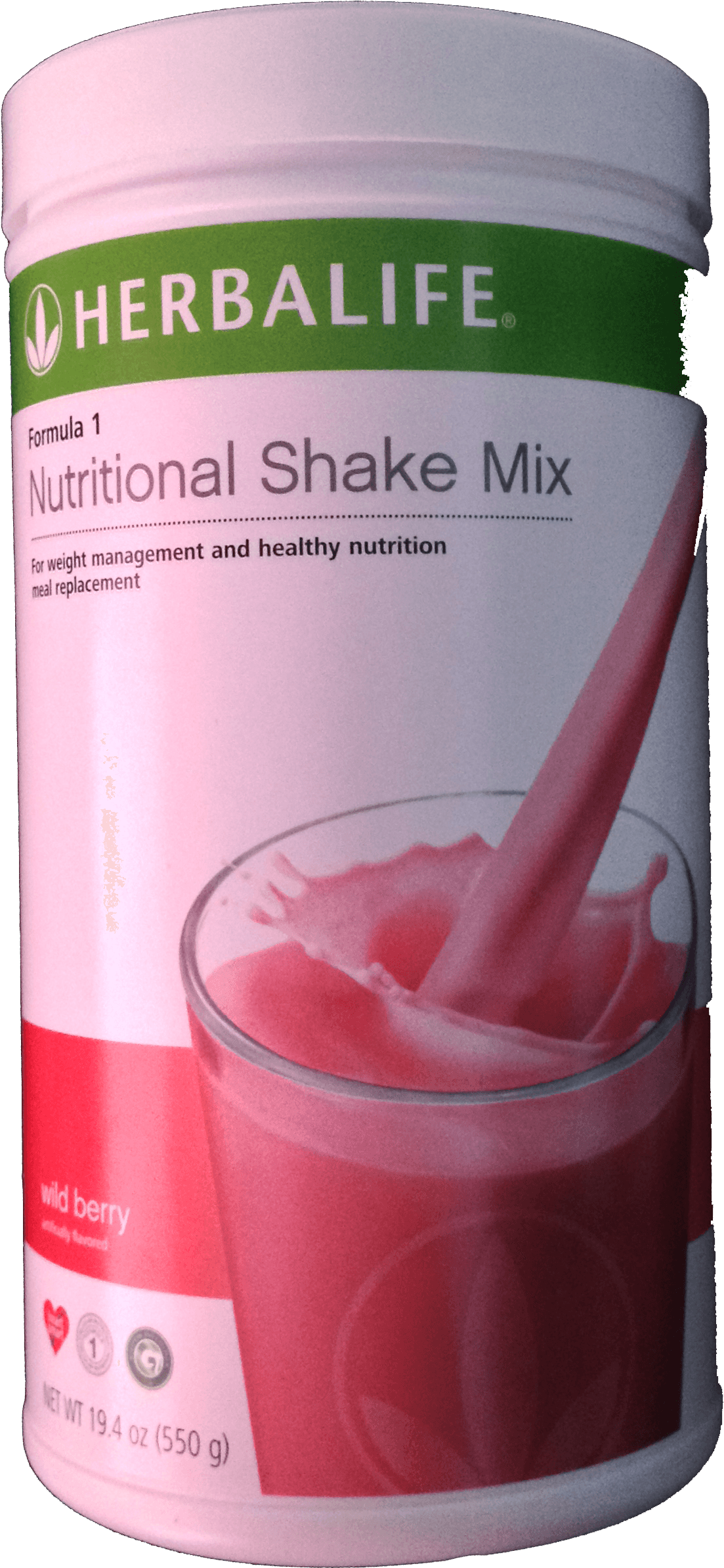 Herbalife Nutritional Shake Mix Wild Berry Flavor