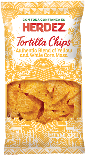 Herdez Tortilla Chips Package