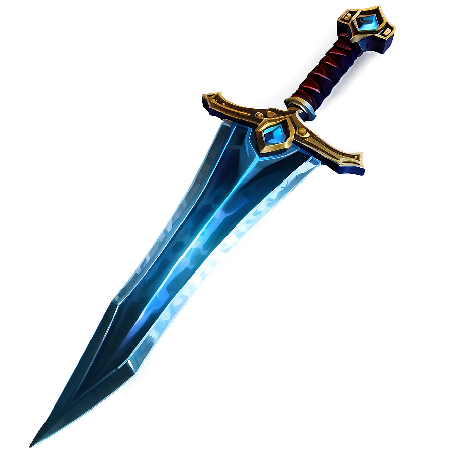 Hero's Diamond Sword Png 05252024