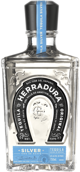 Herradura Silver Tequila Bottle