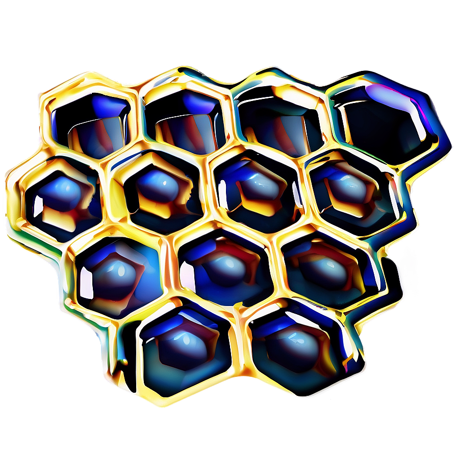 Hexagonal Honeycomb Png 05232024