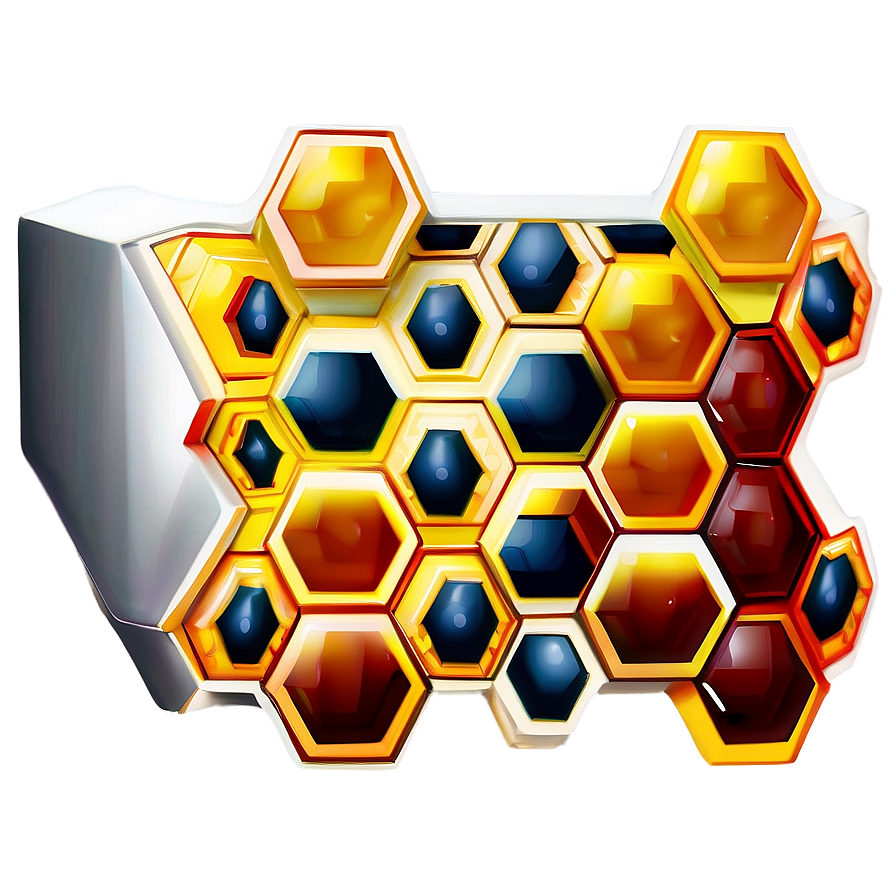 Hexagonal Honeycomb Png 05232024