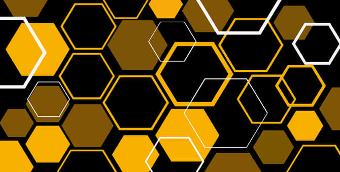 Hexagonal Pattern Abstract Background