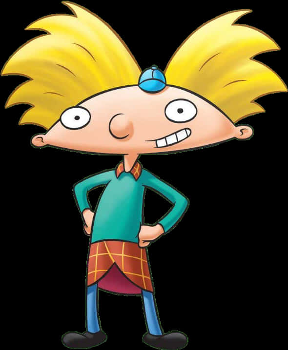 Hey Arnold Cartoon Character