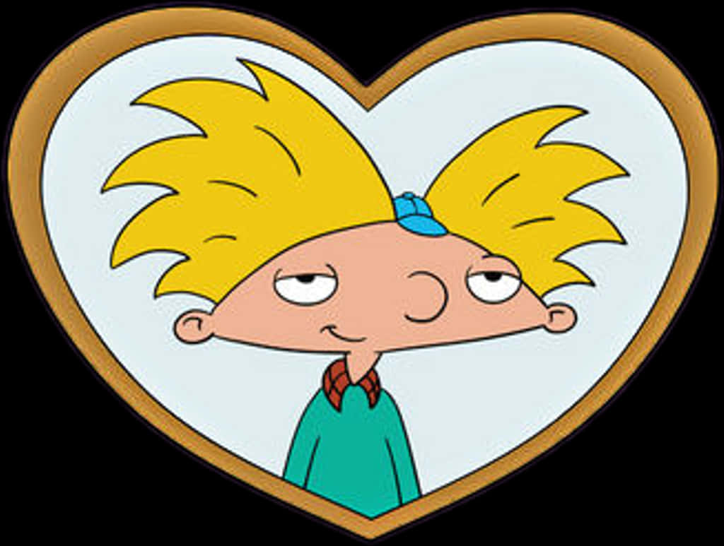 Hey Arnold Heart Frame